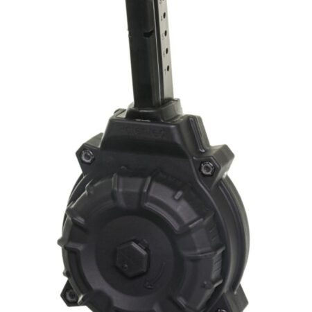 ProMag S&W M&P Shield 9mm Luger 30 Round Drum Magazine- Black Polymer- DRM-A31