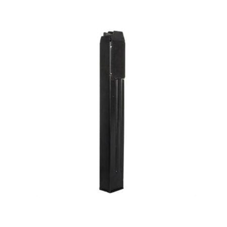 GSG/ATI MP40 9mm Luger 25-Round Magazine- Steel Black- GERMMP40925