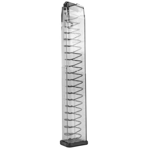 Elite Tactical Systems Glock 21/30/41 .45 ACP 30-Round Extended Magazine- Translucent Polymer- GLK-21-30