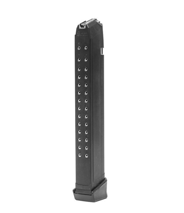 KCI Gen 2 Glock 9mm 33-Round Magazine- Black- KCIMMZ008