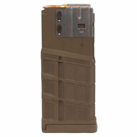 Lancer L7AWM SR-25 7.62X51 25-Round Magazine- Opaque Flat Dark Earth- L725FDE