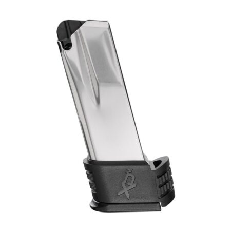 Springfield Armory XD-M Elite Compact 10mm Auto 15-Round Extended Magazine w/ Grip Sleeve #3- Stainless Steel- XDME50153