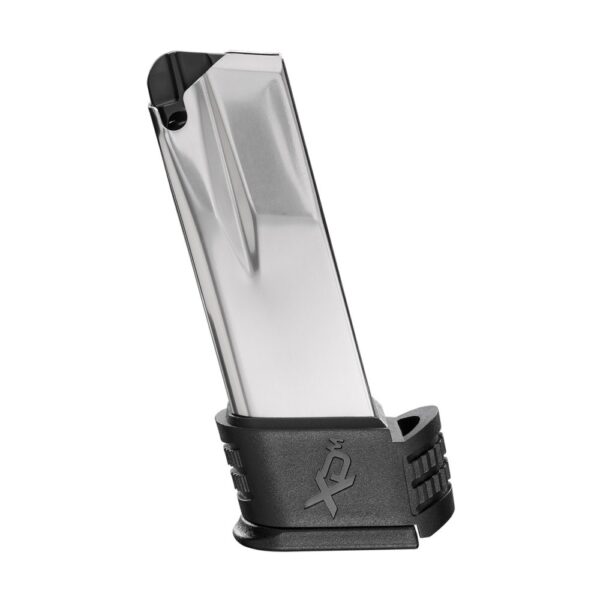 Springfield Armory XD-M Elite Compact 10mm Auto 15-Round Extended Magazine w/ Grip Sleeve #3- Stainless Steel- XDME50153