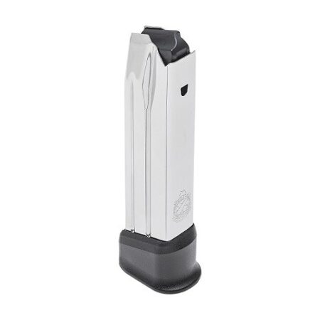Springfield Armory XD-M Elite 9mm Luger 22-Round Extended Magazine with Base Pad- Stainless Steel- XDME5922