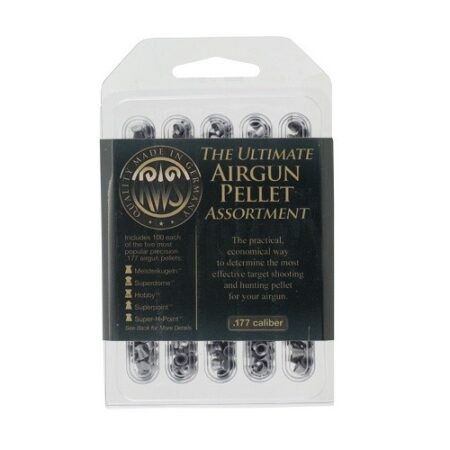 an image of the product RWS Ultimate Assortment .177/4.5mm Pellet Sampler Set- 500 Pellets - 2135900