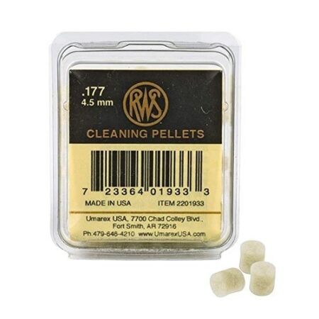 an image of the product Umarex USA RWS Airgun Cleaning Pellets .177 Caliber- Box of 100 - 2201933