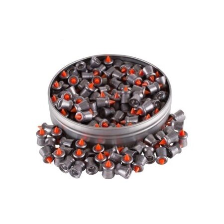 an image of the product Gamo Hunting Red Fire .22 Caliber Polymer Tip Pointed Air Pellets- Tin of 125 - 632270454