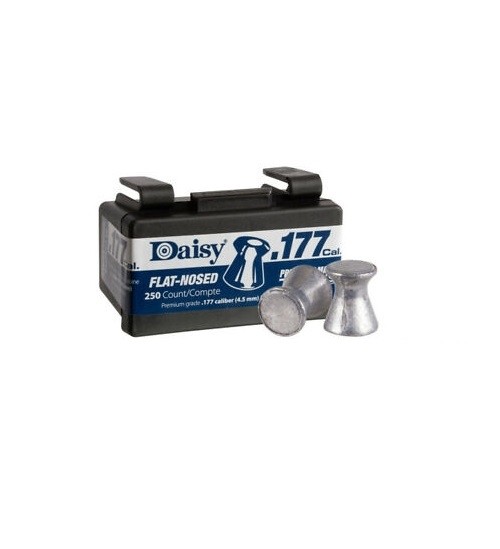 Daisy PrecisionMax .177 Cal Wadcutter Pellets – 500 Count For Air Rifles & Pistols