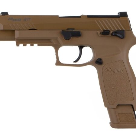 an image of the product SIG SAUER PROFORCE M17 6mm BB Green Gas Airsoft Pistol- Coyote - AIR-PF-M17-GG