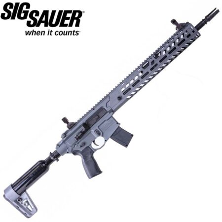 an image of the product SIG SAUER MCX VIRTUS .22 Cal PCP Air Rifle- Synthetic Grey - AIR-VIRTUS-22
