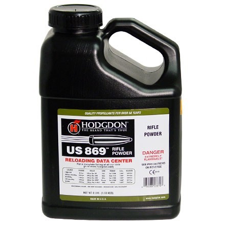 Hodgdon US 869 Smokeless Powder- 8 Lbs. (HAZMAT Fee Required)- H8698