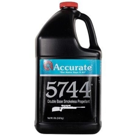 Accurate 5744 Smokeless Powder- 8 Lbs. (HAZMAT Fee Required)- ACC57448