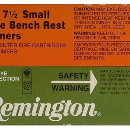 Remington Small Rifle Bench Rest Primers #7-1/2- Box of 1000 (HAZMAT Fee Required)- X22628