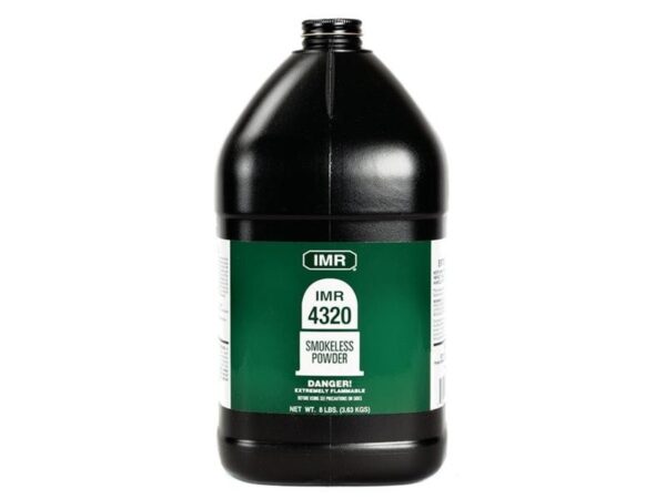 IMR 4320 Smokeless Powder- 8 Lbs. (HAZMAT Fee Required)- IMR4320-8