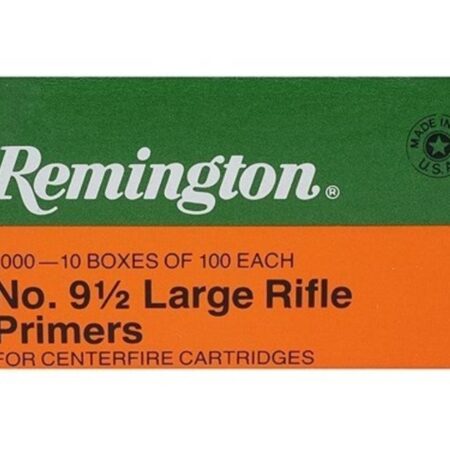 Remington Large Rifle Primers #9-1/2- Box of 1000 (HAZMAT Fee Required)- X22608
