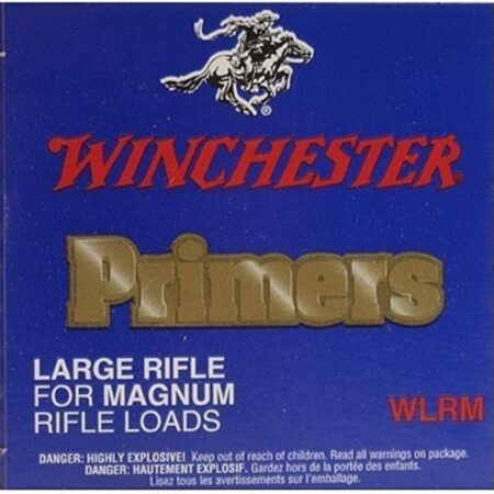 Winchester Large Magnum Rifle Primers #8-1/2M- Box of 1000 (HAZMAT Fee Required)- WLRM