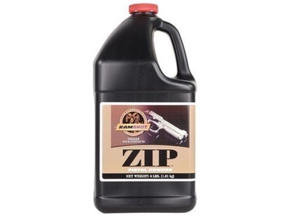 Ramshot ZIP Smokeless Powder- 4 Lbs. (HAZMAT Fee Required)- RZIP4