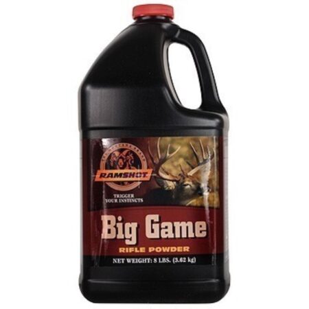 Ramshot Big Game Smokeless Powder- 8 Lbs. (HAZMAT Fee Required)- BIGGAME-8