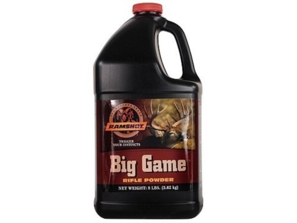 Ramshot Big Game Smokeless Powder- 8 Lbs. (HAZMAT Fee Required)- BIGGAME-8
