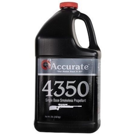 Accurate 4350 Smokeless Powder- 8 Lbs. (HAZMAT Fee Required)- A43508