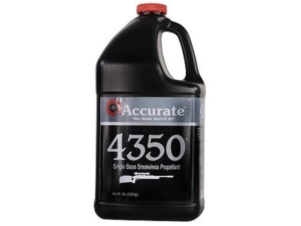 Accurate 4350 Smokeless Powder- 8 Lbs. (HAZMAT Fee Required)- A43508