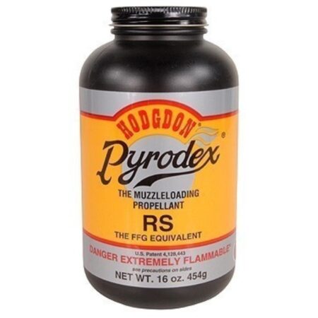 Hodgdon Pyrodex RS Black Powder Substitute- 1 Lb. (HAZMAT Fee Required)- HDRS1
