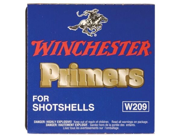 Winchester #209 Shotshell Primers- Box of 1000 (HAZMAT Fee Required)- W209