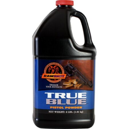 Ramshot True Blue Smokeless Powder- 4 Lbs. (HAZMAT Fee Required)- TRUEBLUE4