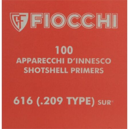 Fiocchi Primers #209 Shotshell- Box of 1000 (HAZMAT Fee Required)- 616-Fiocchi