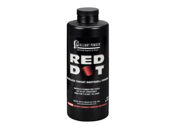 Alliant Red Dot Smokeless Powder- 1 Lb. (HAZMAT Fee Required)- REDDOT1
