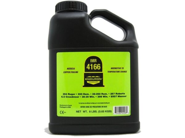 IMR 4166 Smokeless Powder- 8 Lbs. (HAZMAT Fee Required)- IMR4166-8