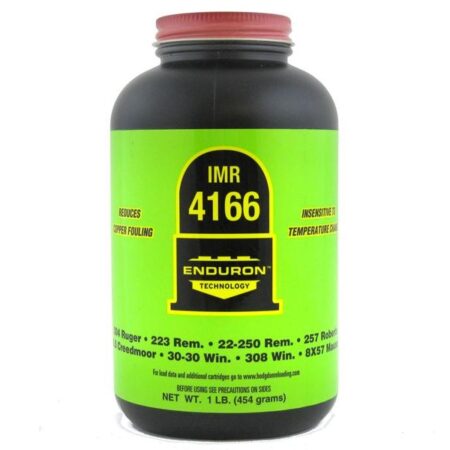 IMR 4166 Smokeless Powder- 1 Lb. (HAZMAT Fee Required)- IMR4166-1