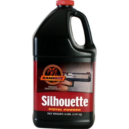 Ramshot Silhouette Smokeless Powder- 4 Lbs. (HAZMAT Fee Required)- RTSILH4