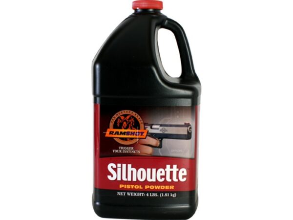 Ramshot Silhouette Smokeless Powder- 4 Lbs. (HAZMAT Fee Required)- RTSILH4
