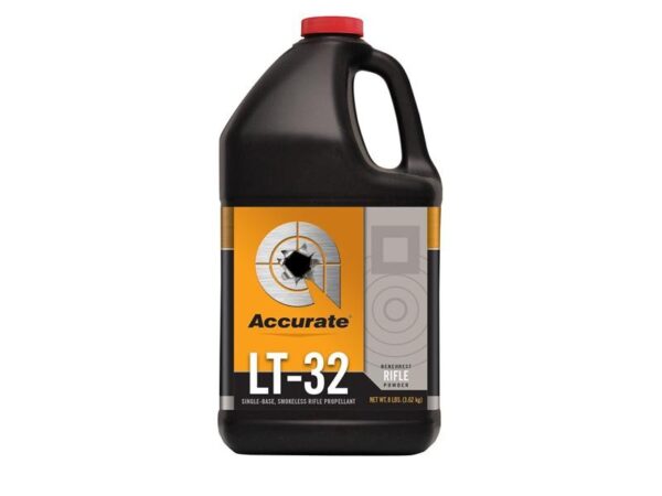 Accurate LT-32 Smokeless Powder- 8 Lbs. (HAZMAT Fee Required)- ALT328