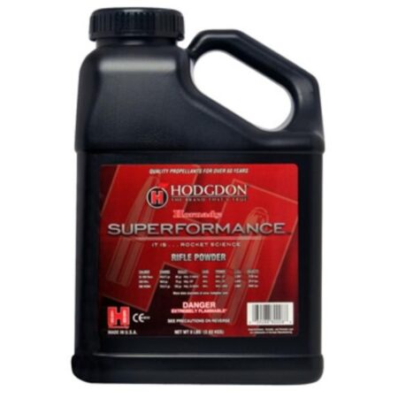 Hodgdon Hornady SUPERFORMANCE Smokeless Powder- 8 Lbs. (HAZMAT Fee Required)- HSP8