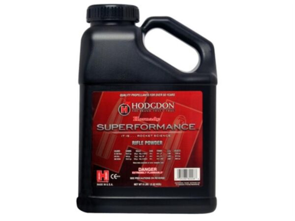 Hodgdon Hornady SUPERFORMANCE Smokeless Powder- 8 Lbs. (HAZMAT Fee Required)- HSP8