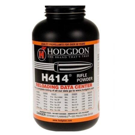 Hodgdon H414 Smokeless Powder- 1 Lb. (HAZMAT Fee Required)- H414-1