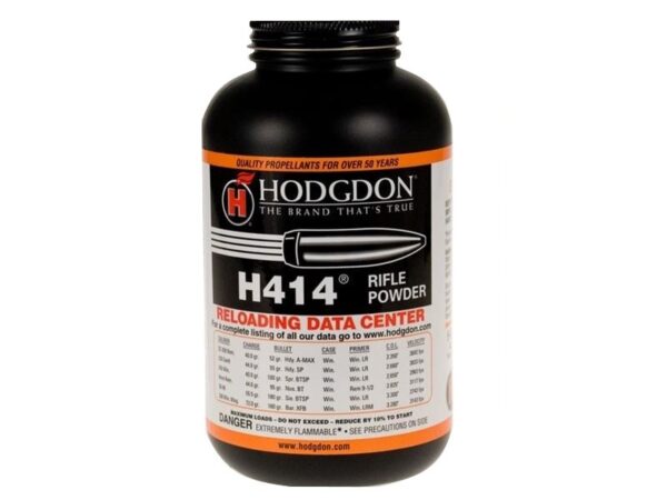 Hodgdon H414 Smokeless Powder- 1 Lb. (HAZMAT Fee Required)- H414-1