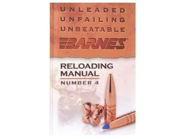 an image of the product Barnes "Reloading Manual: Number 4"- 30745