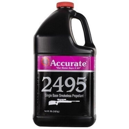 Accurate 2495 Smokeless Powder- 8 Lbs. (HAZMAT Fee Required)- A24958