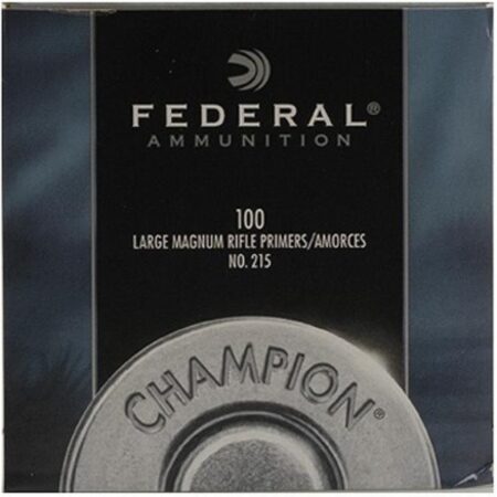 Federal Large Rifle Magnum Primers #215- Box of 1000 (HAZMAT Fee Required)- 215