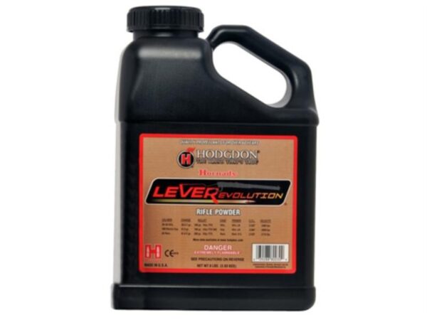 Hodgdon Hornady LEVERevolution Smokeless Powder- 8 Lbs. (HAZMAT Fee Required)- HLEV-8