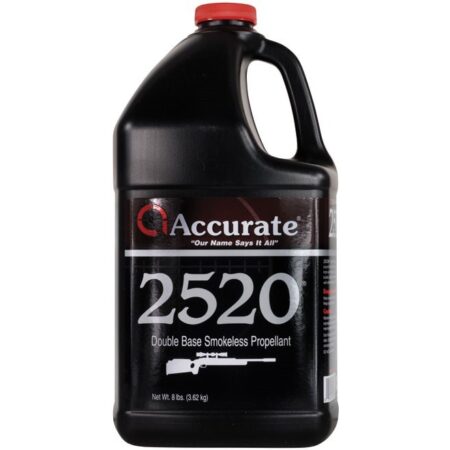 Accurate 2520 Smokeless Powder- 8 Lbs. (HAZMAT Fee Required)- A25208