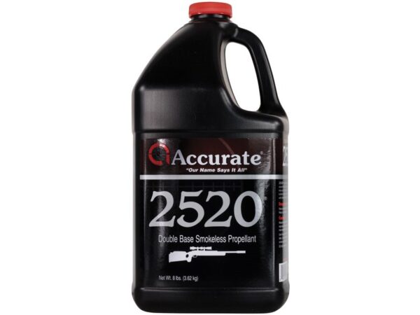 Accurate 2520 Smokeless Powder- 8 Lbs. (HAZMAT Fee Required)- A25208