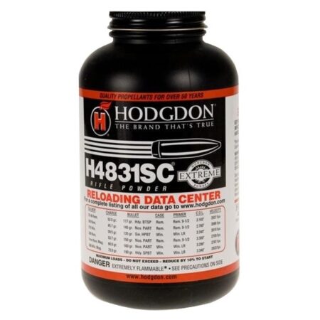 Hodgdon H4831SC Smokeless Powder- 1 Lb. (HAZMAT Fee Required)- H4831SC1