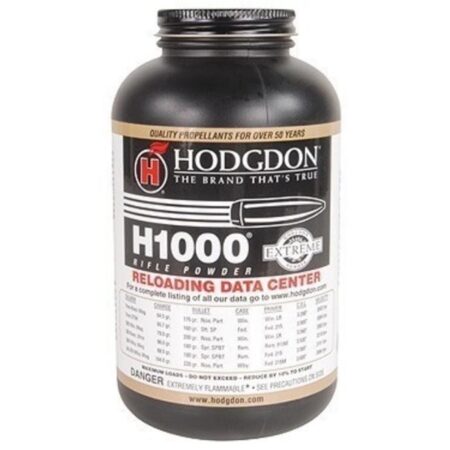 Hodgdon H1000 Smokeless Powder- 1 Lb. (HAZMAT Fee Required)- H10001