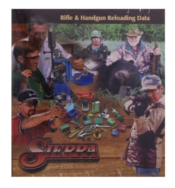 an image of the product Sierra Rifle and Pistol Reloading Data Manual- 5th Edition- SRA0500