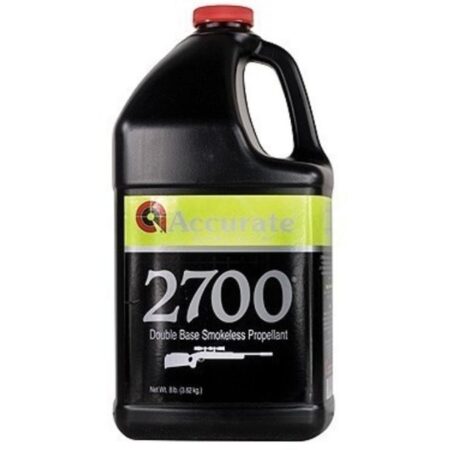 Accurate 2700 Smokeless Powder- 8 Lbs. (HAZMAT Fee Required)- A27008