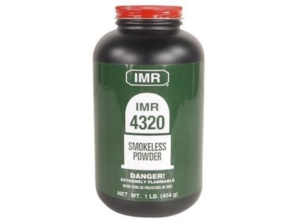 IMR 4320 Smokeless Powder- 1 Lb. (HAZMAT Fee Required)- IMR4320-1